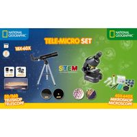 national geographic - telescopio compacto y microoscopio con soporte para smartphone