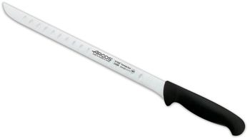 Cuchillo jamonero de acero inoxidable nitrum de 280 mm mango negro