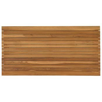 Encimera 110 X 55 X 3,5 Cm Rectangular Madera De Teca Maciza Vidaxl