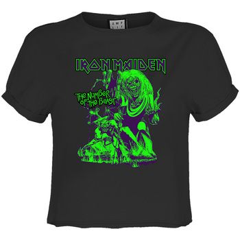Amplified Clothing Camiseta manga larga Neon Beast para mujer