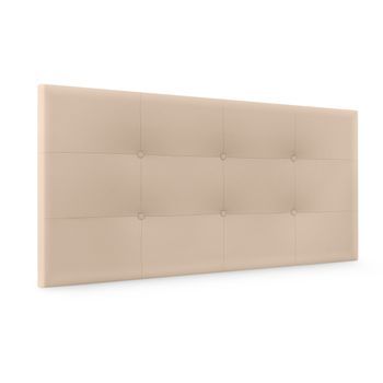 Cabecero De Polipiel Capitoné 105x60cm Camas 105 - Beige