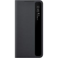 samsung clear view funda negra para galaxy s21 plus