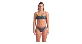 Traje de bano de dos piezas arena new monogram verde mujer