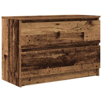 Mueble Tv | Mueble De Salón | Mesa De Tv De Madera Antigua 80x35x54 Cm Madera De Ingeniería