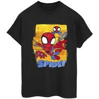 marvel camiseta spidey and his amazing friends para mujer