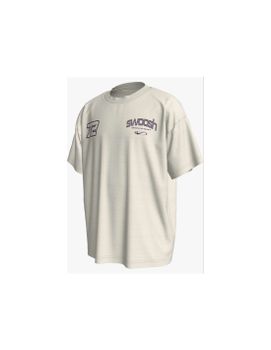 Camiseta Nike Sportswear Infantil Gris claro