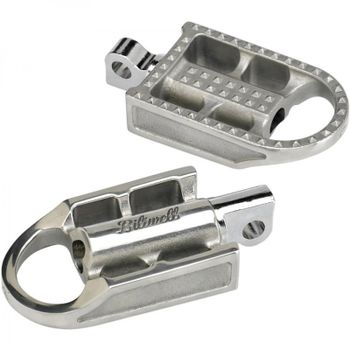 Estriberas Harley-Davidson Biltwell Mushman gris par