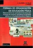 formas de organizacion en educacion fisica efecto de la forma de orga