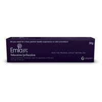 emla 5 cream - 30g tube - no dressings