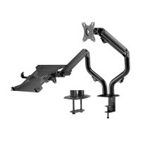 asiens dtl32tsr-195 soporte de mesa para portatil y monitortv hasta 8kg de 17-32 negro