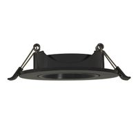 aro empotrable inteca pc redondo al25xd9cm policarbonato pc negro