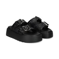 casadei sandalias con plataforma mujer - negro talla 38
