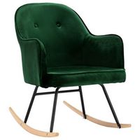 silla de comedor  mueble de comedor de terciopelo verde oscuro