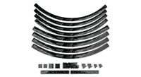 kit de ruedas race face pegatinas negro