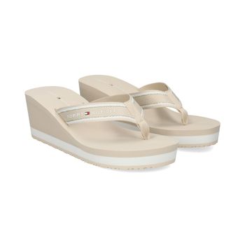 Tommy Hilfiger Chanclas Mujer - Beige Talla 40