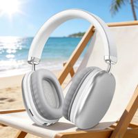 auriculares bluetooth de diadema chip inteligente 53 bateria de larga duracion baja latencia auriculares inalambricos hifi para musica y juegos ideales para viajes y trabajo