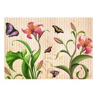 papel pintado 3d - vintage - primavera 300x210 cm