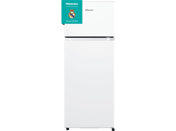 REACONDICIONADO Seminuevo Excelente Frigorífico dos puertas - Hisense RT267D4AWE, Cíclico Defrost, 143.4 cm, 206 l, Iluminación LED, Blanco