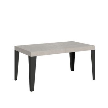 Mesa Extensible 160/420x90 Cm Flame Cachemir Patas Antracita