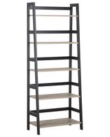 estanteria de 5 niveles  163 cm negro