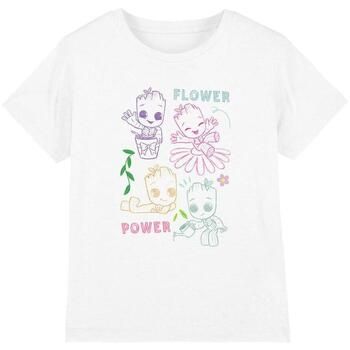 Marvel Tops y Camisetas Flower Power para niña