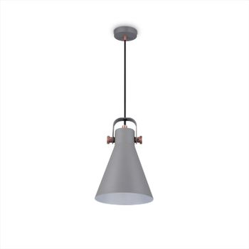 Lámpara colgante Caleo gris