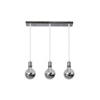 Lampara Gala 3xe27 Cromo/cromo Bombillas Incluidas 24w 2700k 2100lm Regx64x12,5 Cm