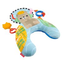 cojin de juego fisher price aventuras sensoriales con mordedor y sonajero