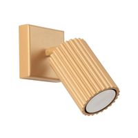 aplique de pared moto dorado