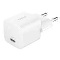 cargador usb-c belkin boostcharge 25 w power delivery pps blanco compacto