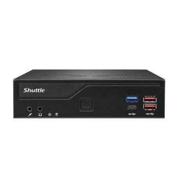 Barebone Shuttle DH770 Intel H770 LGA 1700 DDR5 64GB 2x LAN 2x HDMI 2x DP VESA