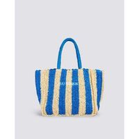 sundek bolsa borsa raffia para mujer