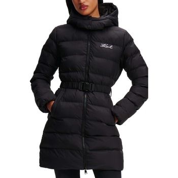 Karl Lagerfeld Abrigo Lightweight Long Puffer para mujer