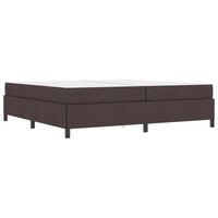 cama tapizada  200 x 200 cm   - marron