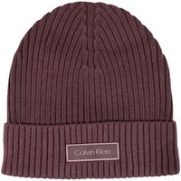 calvin klein jeans gorro patrch chunky rib cotton beanie lv04f8106g para mujer