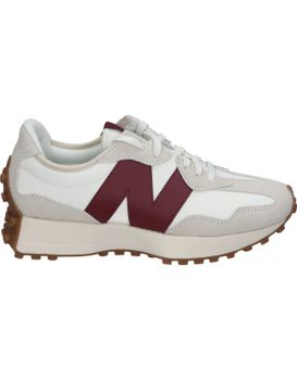 Zapatillas New Balance 327 Blancas Y Burdeos Ws327ka 36