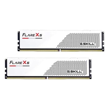 Memoria RAM G.Skill Flare X5 F5-6000J2836G32GX2-FX5W 64GB 2x32GB DDR5 6000MHz CL28 AMD EXPO Blanco