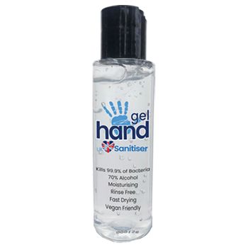 Liquid Gel Hand Sanitiser 70% Alcohol - 100ml