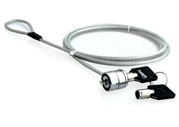 Natec NZL-0225 Cable de Seguridad con LLave para Portátiles
