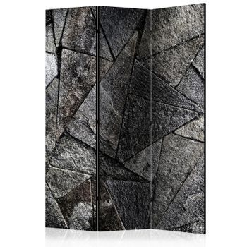 Biombo - Pavement Tiles (grey) (135x172 Cm)