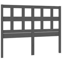 cabecero accesorio para dormir mueble dormitorio 1655 x 4 x 100 cm madera de pino gris tdl0203392