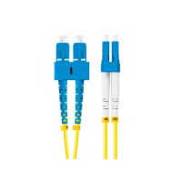cable de fibra optica lanberg 1 m sc-lc g657a1 amarillo
