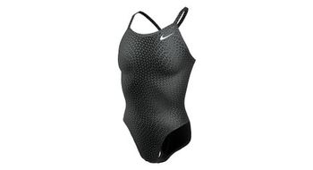 Banador 1 pieza nike swim hydrastrong delta negro mujer