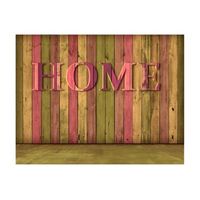 papel pintado 3d - house pink 300x231 cm
