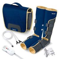 bota de presoterapia con intensidad ajustable y temporizador