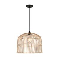 lampara colgante bento con diseno natural y luz calida