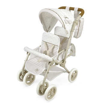 Decuevas Toys - Silla Gemelar Plegable Verona Para Muñecas De Hasta 52 Cm.40X70X72 Cm (90378)