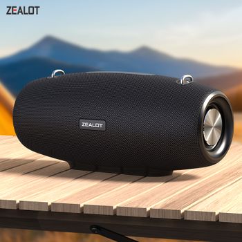 Altavoz Bluetooth ZEALOT-S67 de 60W con Excelente Rendimiento de Bajos, Altavoz HiFi