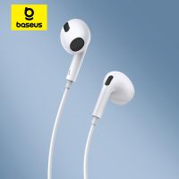 baseus c17 auriculares con cable tipo c con microfono auriculares internos con cable para xiaomi samsung nota 10 nota 20 s21 s20 auriculares para telefono movil