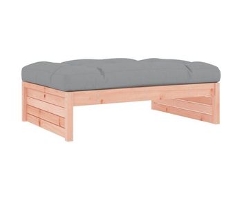 Vidaxl taburete de jardín madera maciza de abeto douglas 120x80 cm